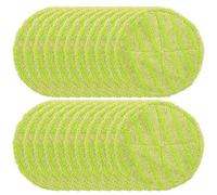Pesfehhy Cordless Electric Rotary Mop Replacement Cleaning Pads Electric Rotary Mop Replacement Washcloths, Including 12 Cleaning Pads