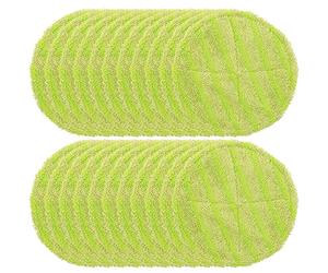 Pesfehhy Cordless Electric Rotary Mop Replacement Cleaning Pads Electric Rotary Mop Replacement Washcloths, Including 12 Cleaning Pads