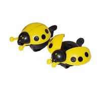 Pesfehhy Cute plastic Bell of bicycles Ladybug bikes Bell - Yellow.