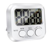 Pesfehhy Digital Kitchen Timer, Large Screen Large Font Display, Magnetic Back Cooking Timer, Loud Alarm