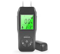 Pesfehhy Digital Moisture Meter, Water Leak Detector, Moisture Tester, Pin Type, Backlit LCD Display,Wood Humidity Tester