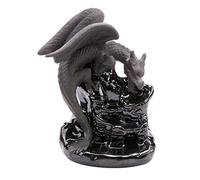 Pesfehhy Dragon Decor Cone Holder Censer Encensoir Palnik Incense Meditation Backflow Incensario
