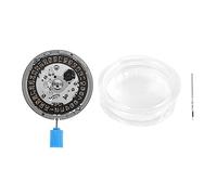 Pesfehhy for Japan NH35A Mechanical Watch Movement 24 Jewels NH35 Automatic Mechanism 3.8 O'Clock Gold