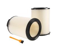 Pesfehhy For VF4000 Replacement Filter for 5-20 Gallons and Larger Vacuum Cleaner, Replacement VF4000 Filter (2 Pack)