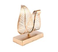 Pesfehhy Freestanding Modern Napkin Holder with Leaf Design, Desktop Paper Towel Dispenser, Napkin Storage Storage Box