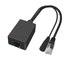 Pesfehhy Gigabit PoE Injector PoE Converter 24V Passive PoE to 48V PoE 12-24V DC Convert to 48V 802.3af PoE for CCTV Camera