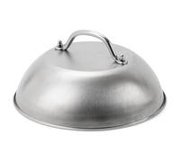 Pesfehhy Griddle Accessories Heavy Duty 9in Wide Smashed Burger Melting Cheese Dome Cover Stainless Steel Basting Steaming Cover