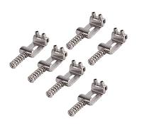 Pesfehhy Guitar Bridge Saddles Roller Tremolo for Electric Guitar Accessories Silver