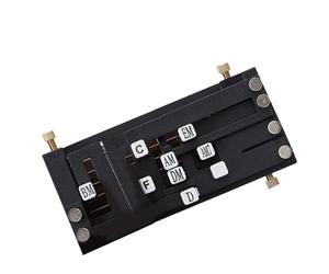 Pesfehhy Guitar Folk Classical Chord Assist One-Key Chord Device Button Key- Automatic Assist for Kids Beginners Black