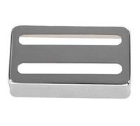 Pesfehhy Guitar Pickup Cover Accessories 1Pc Guitar Two-Line Humbucker Pickup Cover For Electric Guitars Parts,Silver