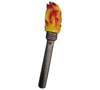 Pesfehhy Handheld Torch Props LED Lights, Realistic Flame Torch for Games Sports Competition Theme Halloween Christmas