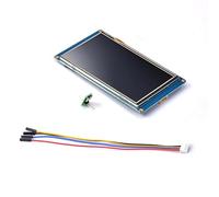 Pesfehhy HMI LCD Touch Display NX8048T050 5-Inch Human-Machine Interface HMI Resistive Display Enhanced Series Blue