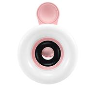 Pesfehhy LED Phone Lens Selfie Ring Light Mobile Phone Fill Light HD Macro Dimmable Lamp Beauty Ringlight Rose Gold