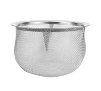 Pesfehhy Metal household tea leaves strainer teapot filter, 70mm diameter