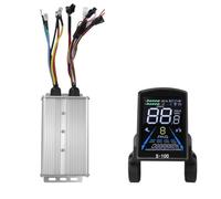 Pesfehhy Mountain Bike Li-Ion Power Assist Modified Accessories S-100 Color LCD Gauge with Triple Mode 60A Controller Set