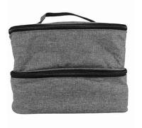 Pesfehhy Nail Polish Storage Bag Nylon Portable Large Handbag Organizer for Cosmetic