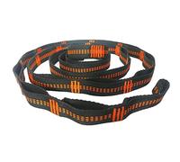 Pesfehhy Outdoor Hammock Tree Straps Tree Tie Rope High Load-Bearing Nylon Webbing Rock Climbing Flat Belt Cover Orange