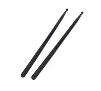 Pesfehhy Pair of 5A Drumsticks Nylon Stick for Drum Set Professional Black
