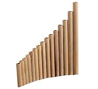Pesfehhy Pan Flute 15 Pipes Natural Bamboo Wind Instrument Panpipe G Key Panpipe Handmade Woodwind Instrument Folk Instrumentos