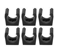Pesfehhy Pool Cue Clamp Set of 6, Plastic Billiard Single Stand Mini Rod Storage Accessories