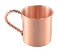 Pesfehhy Pure Copper Mug Solid Smooth Without Inside Liner For Cocktail Coffee Beer Milk Water Cup Home Bar Drinkware Cool