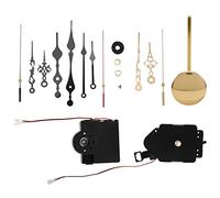 Pesfehhy Quartz Pendulum Trigger Clock Movement Chime Music Box Completer DIY Wall Mechanism Repair Parts with 4Pairs Clock Hands