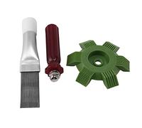 Pesfehhy Radiator Comb Evaporator Air Conditioning Tools Fin Repair Comb Auto Car Plastic A/C Condenser Fin Straightener Refrigeration