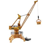 Pesfehhy Rc Remote Control Simulation Crane Construction Toys Rc Crane Tower Rc Truck Model Toys 360 Degree Rotate Birthday Gifts