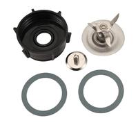 Pesfehhy Replacement Part for Blender 1Pcs Blade & 1Pcs Blender Jar Base & 2 Pcs Gasket Seals & 1Pcs Square Drive