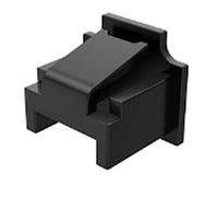 Pesfehhy Router Switch Network Cable Interface Laptop Network Cable Rj45 Interface Dust Plug Dust Cap Black