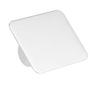 Pesfehhy Salon Manicure Finger Ring Color Palette Make Up Cream Foundation Mixing Palette Cosmetic Make Up Tool Stainless Steel Plate