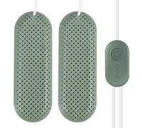 Pesfehhy Shoes Dryer,Portable USB Shoe Dryer Intelligent Timing Deodorization Shoe Boot Drying Machine USB Shoe Warmer Winter 2 Green