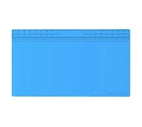 Pesfehhy Silicon Insulation Pad Repair Work Mat 700x400mm BGA Heat- Soldering Mat Silicone Pad Work Mat Blue