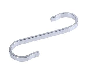 Pesfehhy Stainless Steel S Shape Hooks Powerful Kitchen Hanger Clasp Rack Clothes Holder, 19X19mm