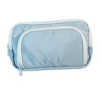 Pesfehhy Student Pencil Bag Stationery Storage Bag Ins Large-Capacity Simple Front Window Stationery Box