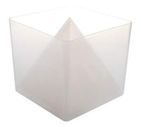 Pesfehhy Super Pyramid Silicone Mould Resin Craft Jewelry Crystal Mold With Plastic Frame Jewelry Crafts Resin Molds