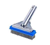 Pesfehhy Swimming Pool Cleaning Brush Wire Brush Pool Bottom Wall Cleaning Brush Pool Cleaning Equipment