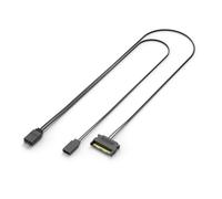 Pesfehhy to ARGB Lighting Power Adapter Cable Computer ARGB Controller to ARGB Reset Power Cable PC Manual RESET Controller Black