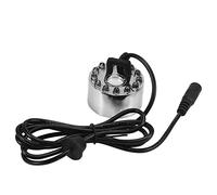 Pesfehhy Ultrasonic Mist Maker Fogger Water Fountain Pond 12 LED