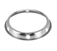 Pesfehhy Universal Wok Pan Support Rack Stand Wok Ring/Metallic Round Bottom Universal Size for Gas Stove Fry Pans