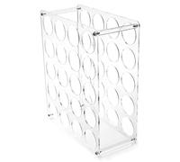 Pesfehhy Vinyl Roll Holder,20-Holes Storage Organizer, Lightweights Sturdy Roll Keeper Holders for Paper Room Decors