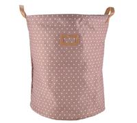 Pesfehhy Waterproof Laundry Basket Gift Bag Clothes Storage Basket Home Clothes Bucket Children'S Toys Storage Laundry Basket Pink