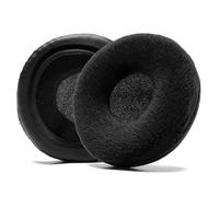 PESLNG Black Velour Ear Pads for Jabra Evolve 20/30/40/65 | Soft Velour Contact Surface; Memory Foam; Evolve 20SE/30II/65+; Pair