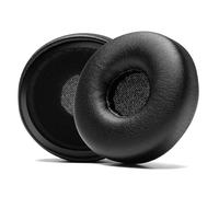 PESLNG Professional Replacement Ear Pads for Jabra Evolve 20, 20se, 30, 30II, 40, 65, 65+, Uses High Quality Memory Foam (Protein Leather Black (Fit Version))