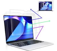 Peslv 3-Pack Anti Blue Light Screen Protector for MacBook Pro 14 Inch(2021-2024, M1, M2, M3, M4), 14.2" Mac Laptop Glare Filter Uv Blocker Shield Cover Eye Protection Film