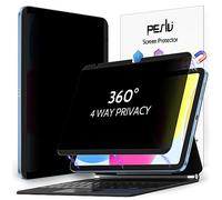 Peslv 4 Way Magnetic Privacy Screen Protector for iPad 10th Gen 2022 10.9" & iPad 11th Gen A16 2025 11", Removable 360 Spy Private Filter, Anti Blue Light Glare Bubble-Free Black Security Protector