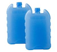 Pesoncarl 2Pcs Ice Packs, Sealed Leak-Proof Resuable Long Lasting Freezer Blocks, Portable Cooler Ice Packs Keep Cool for Food Beverage Refrigerator Air Conditioner Fan, Cooling