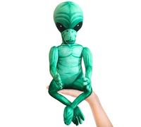 Pesoncarl Alien Plush, 20 Inch Flexible Soft Alien Stuffed Animal, Cuddly Ugly Plushies for Kids Adults Home Party, Green, Plush Toys