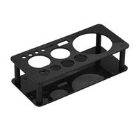 Pesoncarl Bartender Kit, Acrylic Stand Only, 13 Holes Cocktail Shaker Stand, Removable Bartender Tools Stand, 8.9x2.4x4.2 Inch Bar Tool Holder for Cocktail Lovers, Cocktail Shakers