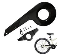 Pesoncarl Bike Chain Guard Fit for 32-36 Teeth Universal Bicycle Chain Guard Kids Sturdy Bike Cover for Accessories Black, guides